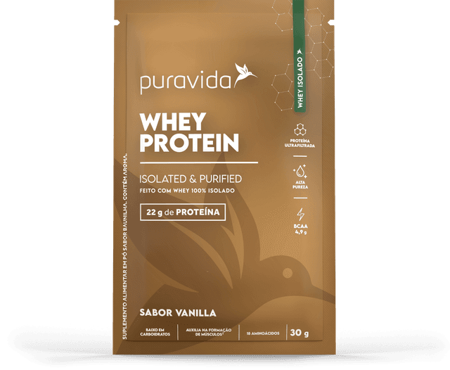 Whey Protein Isolado Vanilla 