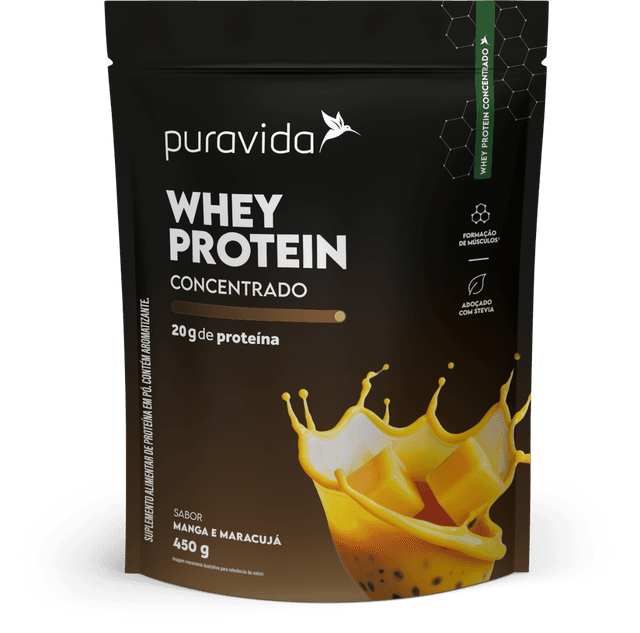 WHEY PROTEIN MANGA E MARACUJA WPC WHEY PROTEIN MANGA E MARACUJA WPC